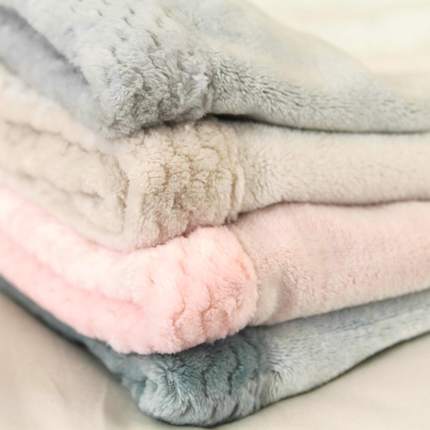 aden anais Plush Blanket - Storm Grey