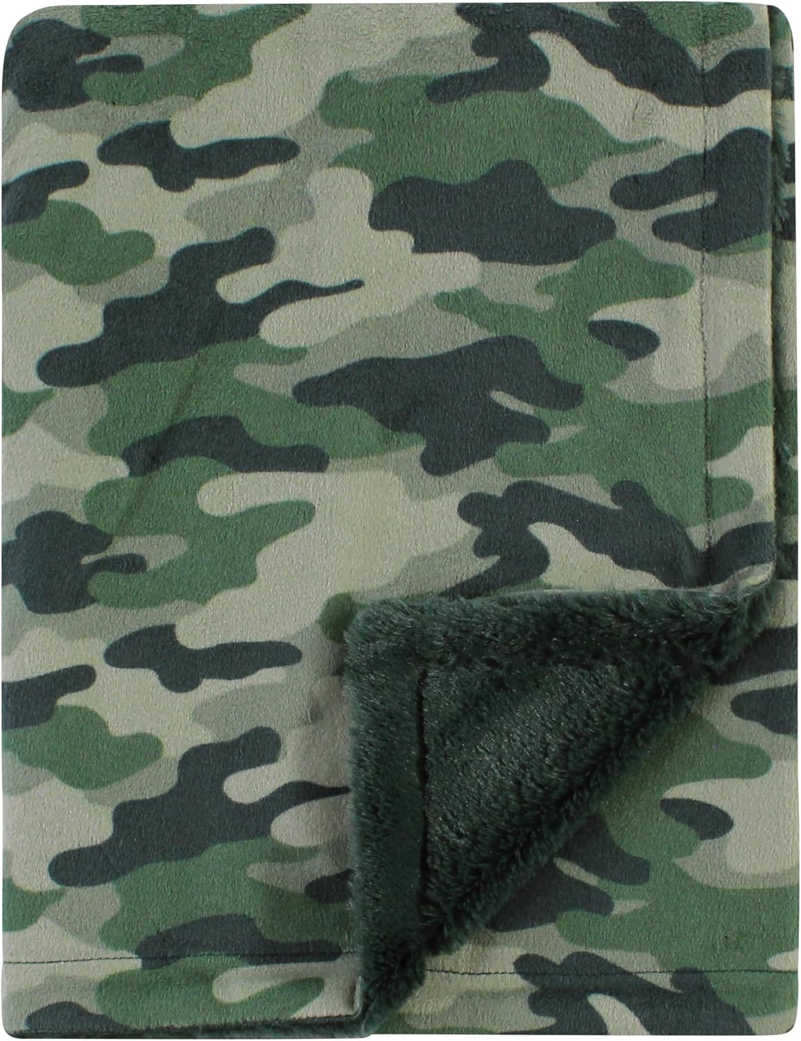 Hudson Baby Cozy Plush Blanket Camo One Size