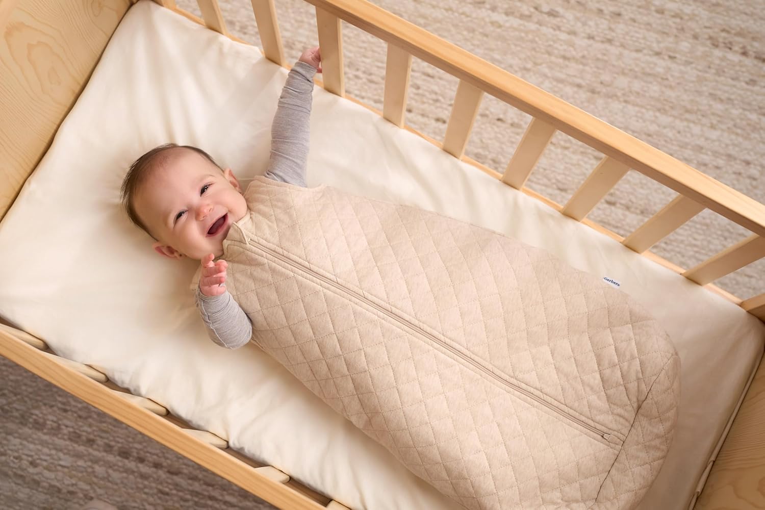 Gerber Unisex Baby Quilted Wearable Blanket