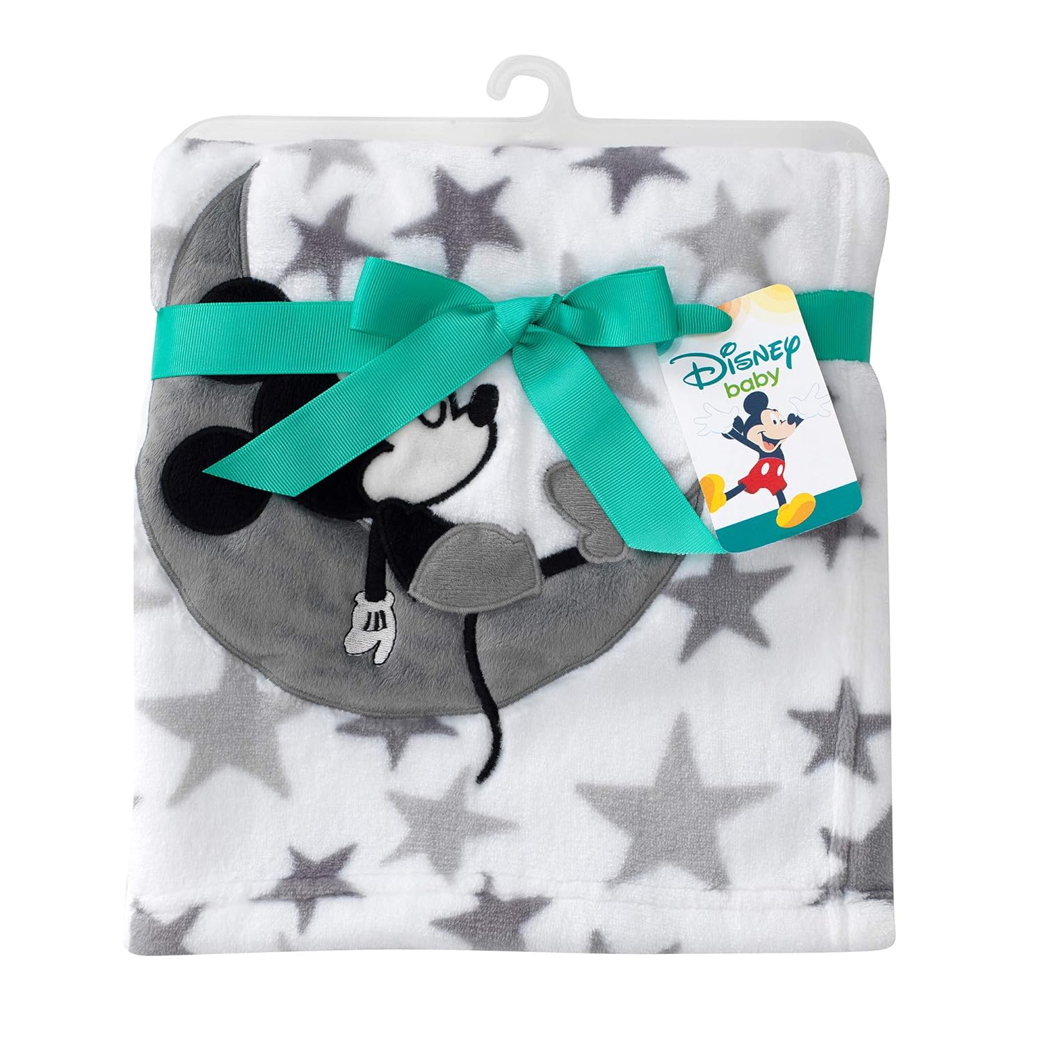 Lambs Ivy Mickey Mouse Baby Blanket 30x40 Inch