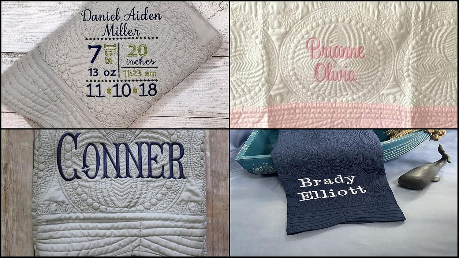 Personalized Baby Blanket with Airplane Design