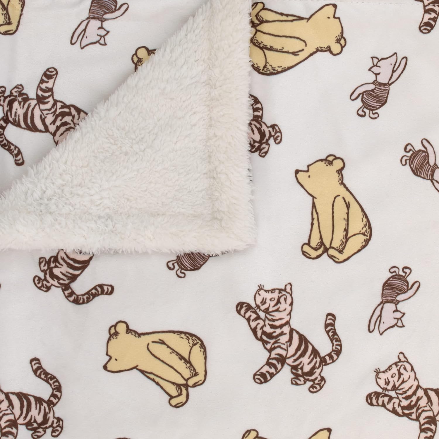 NoJo Disney Pooh Blanket 30x40 Super Soft