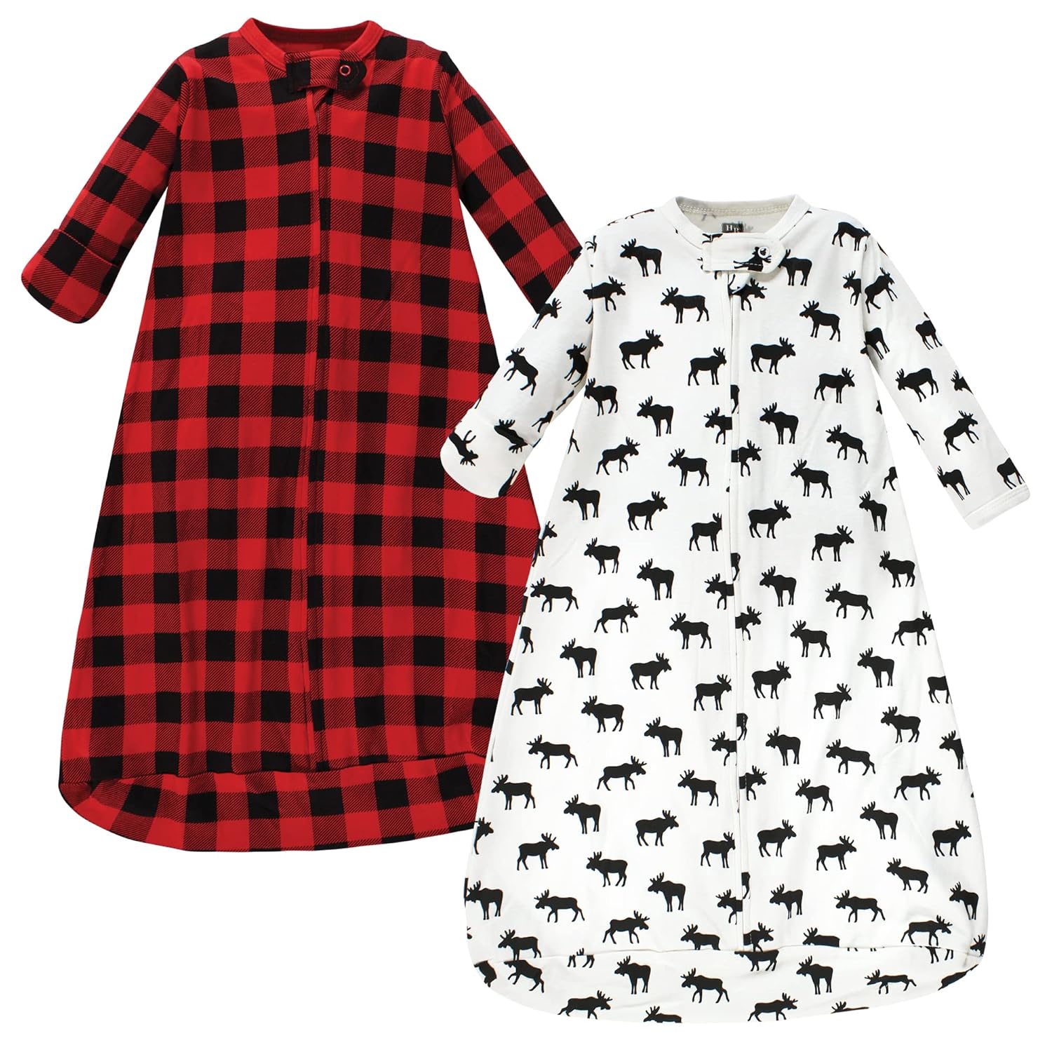 Hudson Baby Unisex Cotton Sleeping Bag Moose 0-3 Months