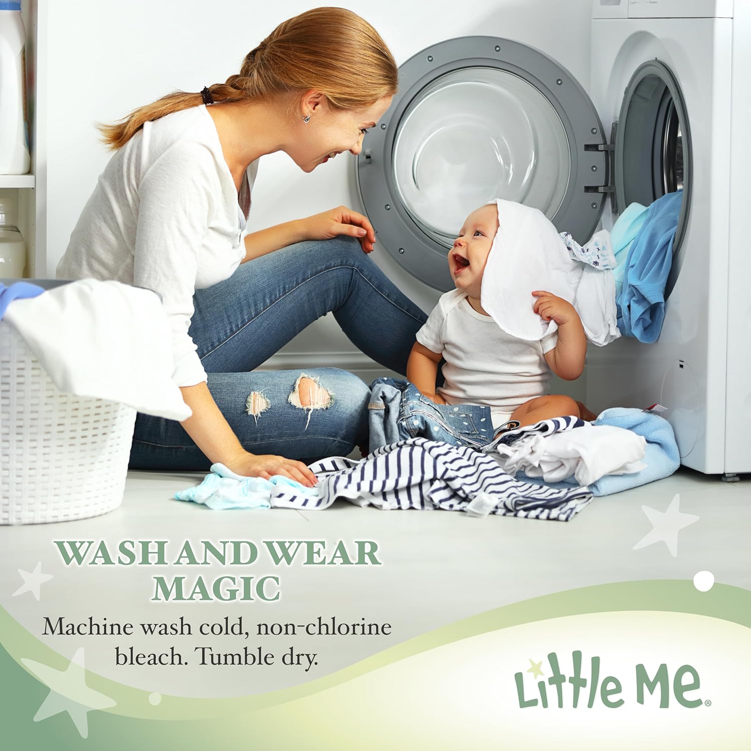 Little Me Plush Stroller Blanket for Baby 30 x 27 Inches