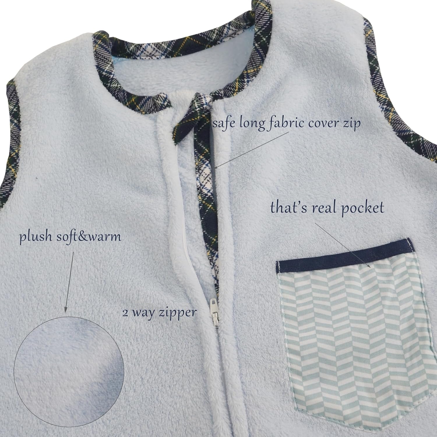 BLOOMSTAR Toddler Sleep Sack with Feet for 3-6 Years