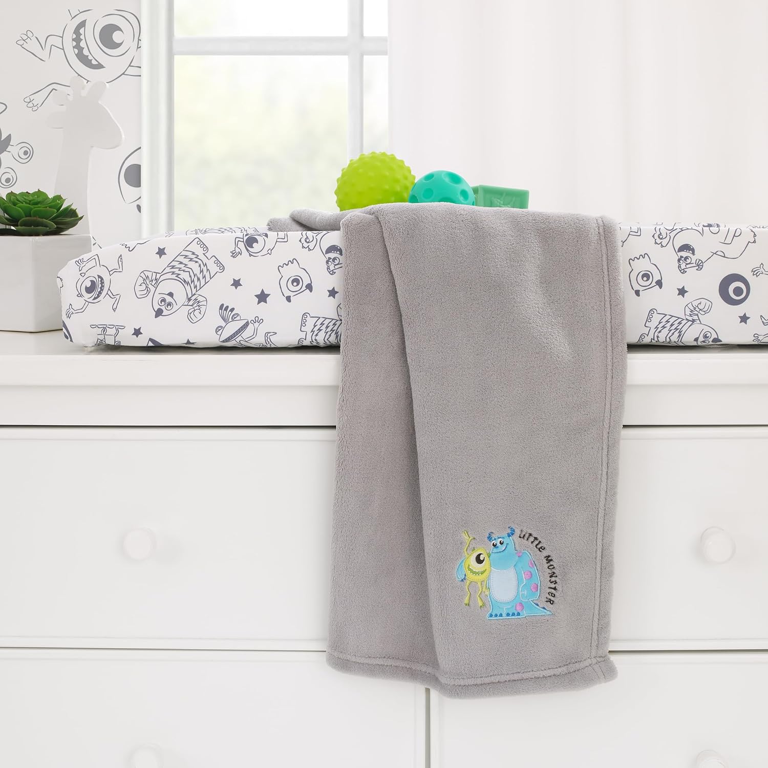 NoJo Disney Monsters Inc Baby Blanket