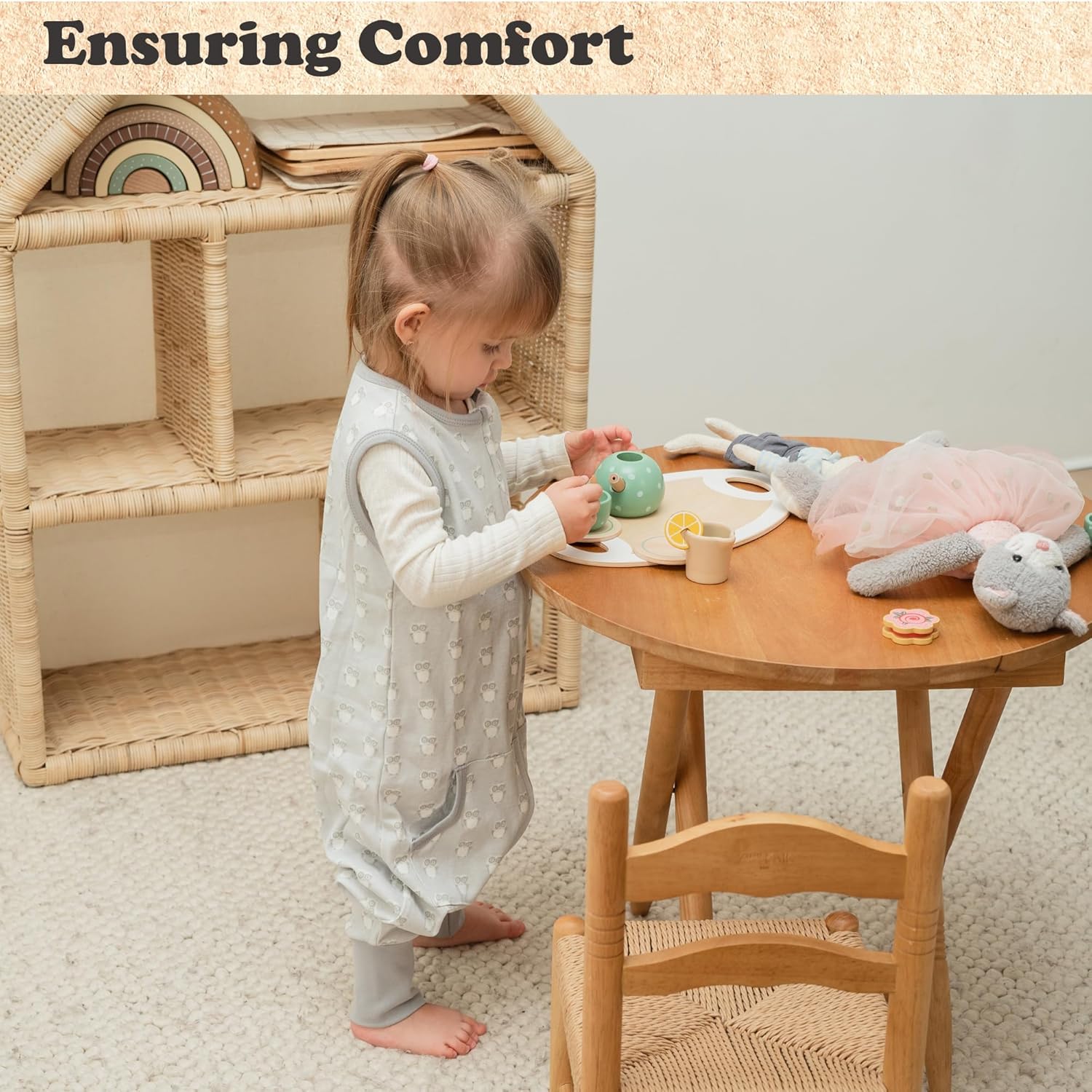 Bublo Baby Toddler Sleep Sack 3T-4T 1 Pack Wearable Blanket with Feet