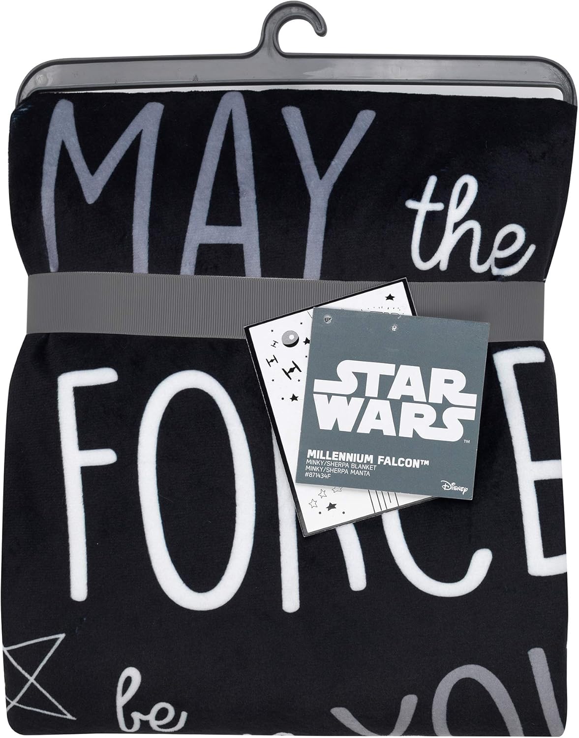 Lambs Ivy Star Wars Millennium Falcon Baby Blanket