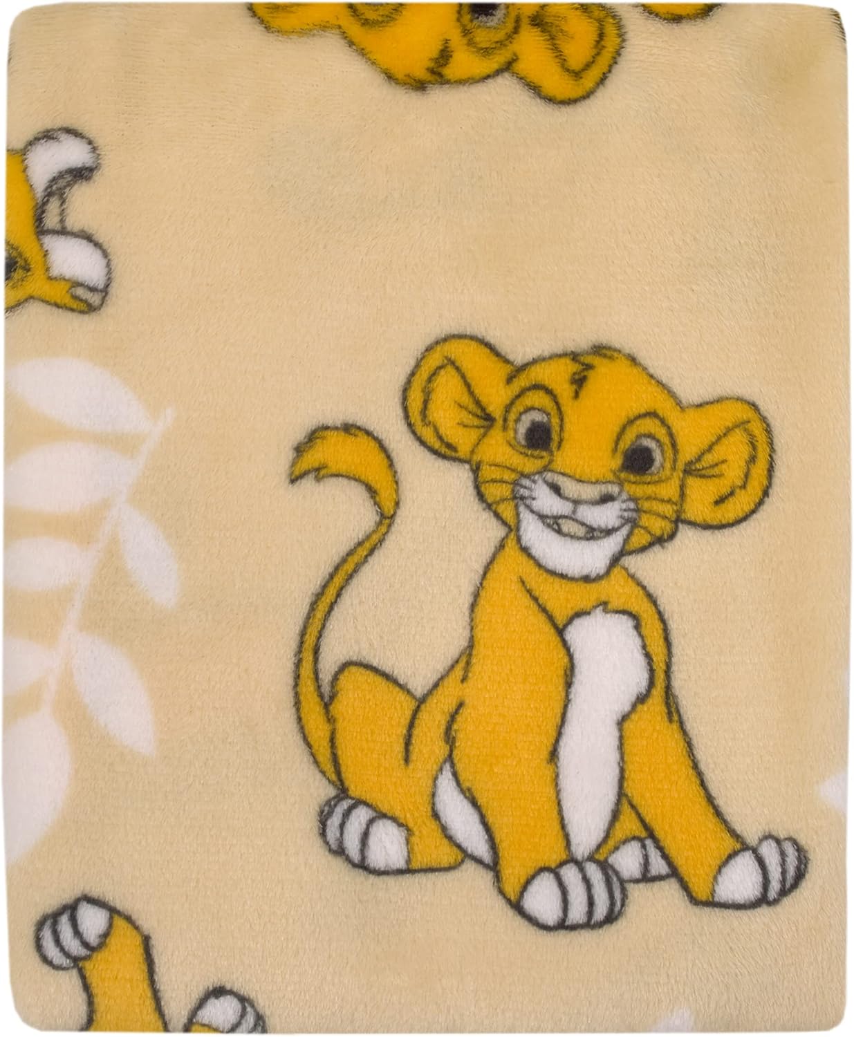 Disney Lion King Simba Plush Baby Blanket
