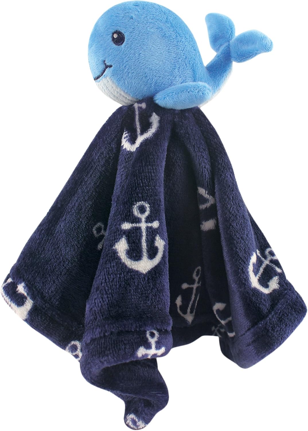 Hudson Baby Unisex Baby Whale Security Blanket One Size