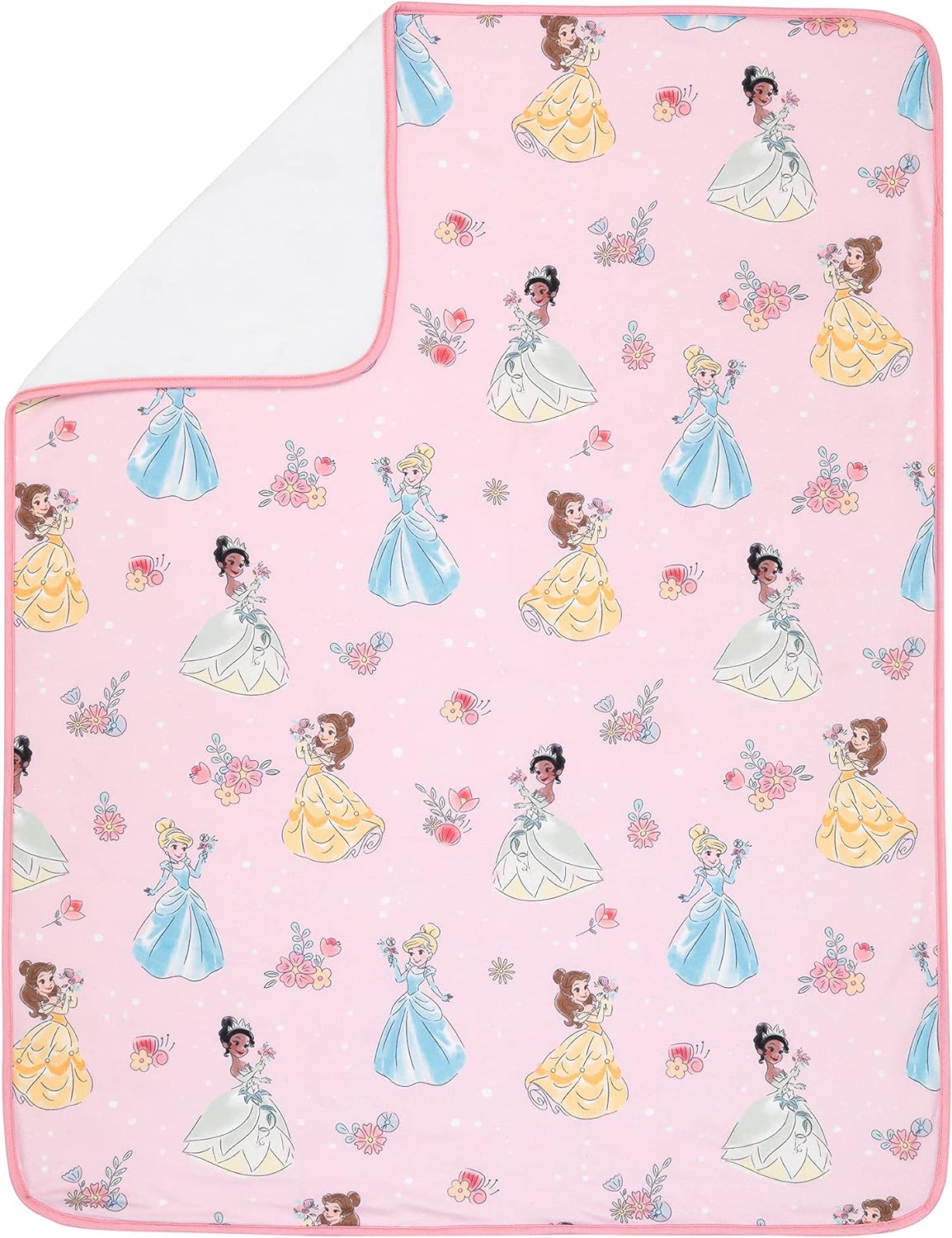 Disney Princesses Baby Blanket - 30 X 40 Soft Cozy Fleece