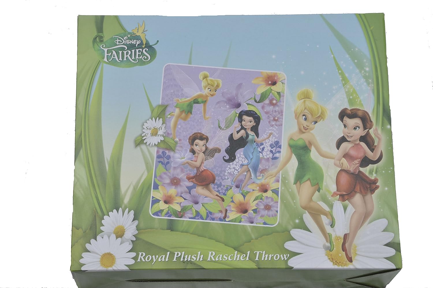 Disney Tinkerbell Crib Blanket 40x50 100 Polyester
