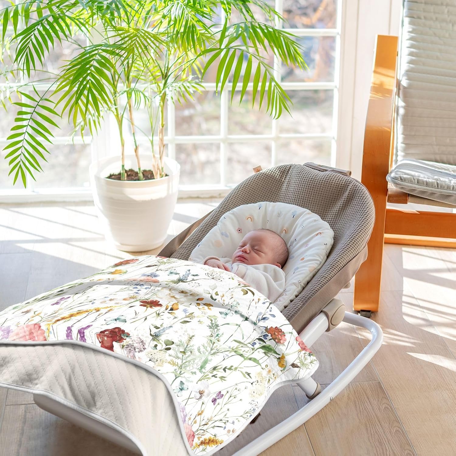 SDMKA Baby Blanket Double Layer Soft and Cozy