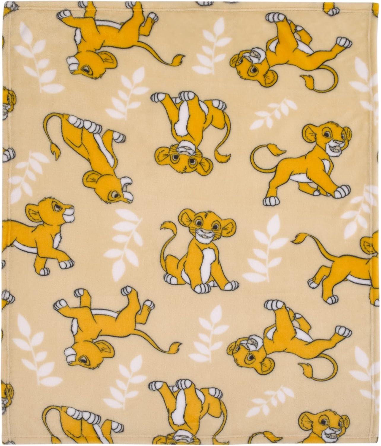 Disney Lion King Simba Plush Baby Blanket