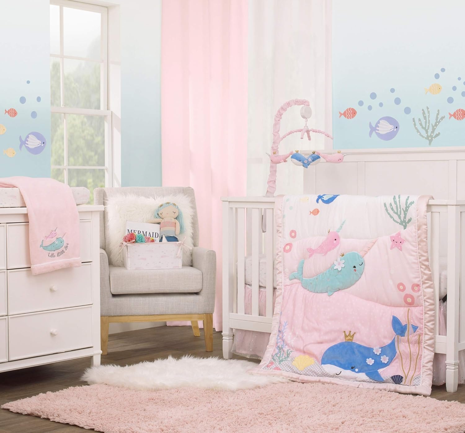 NoJo Under The Sea Whimsy Baby Blanket