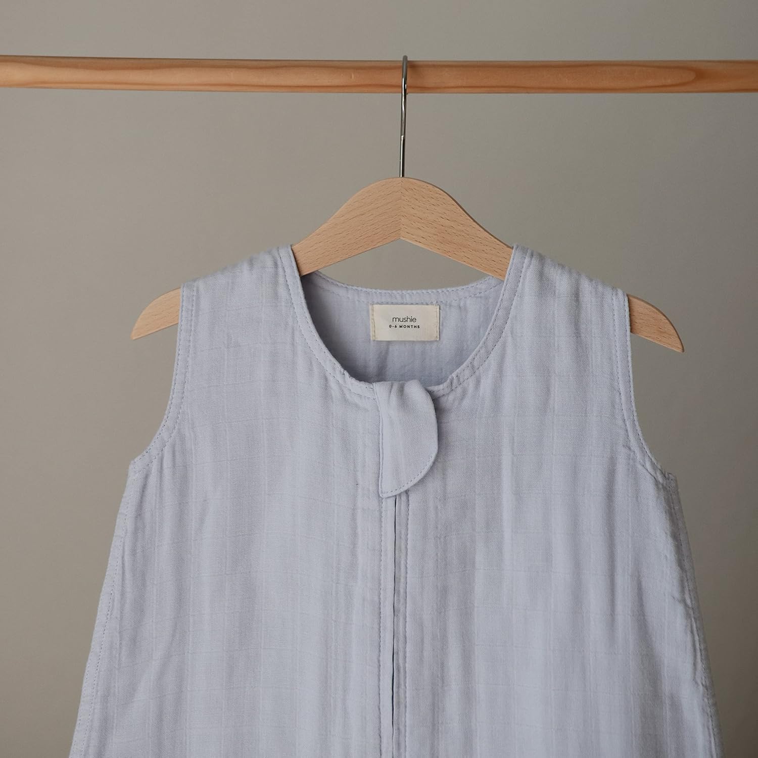 Mushie Organic Cotton Wearable Blanket for Babies 1