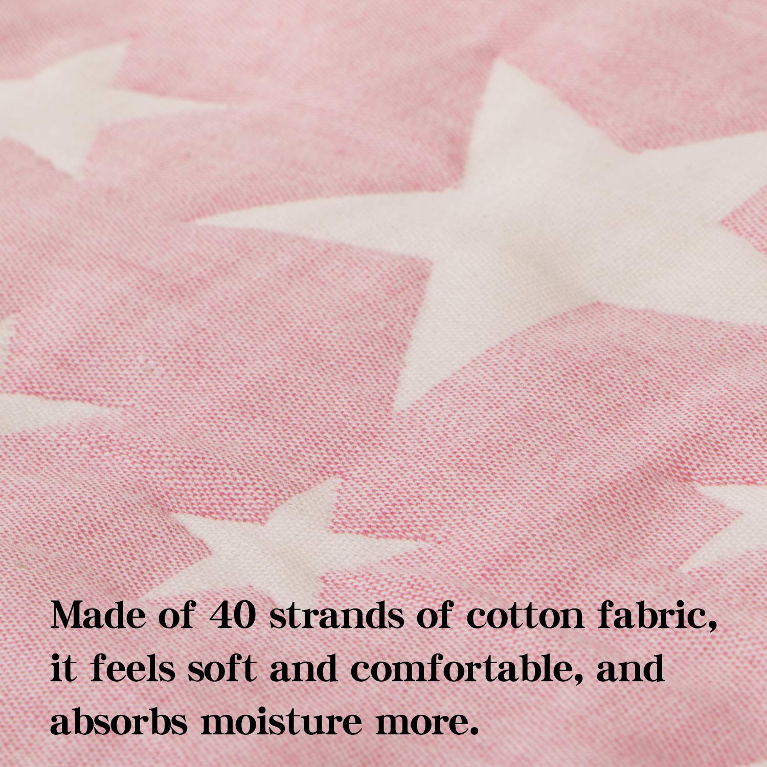 NTBAY 3 Layer Muslin Blanket 45x60 Inches Reversible Crib Blanket for Baby