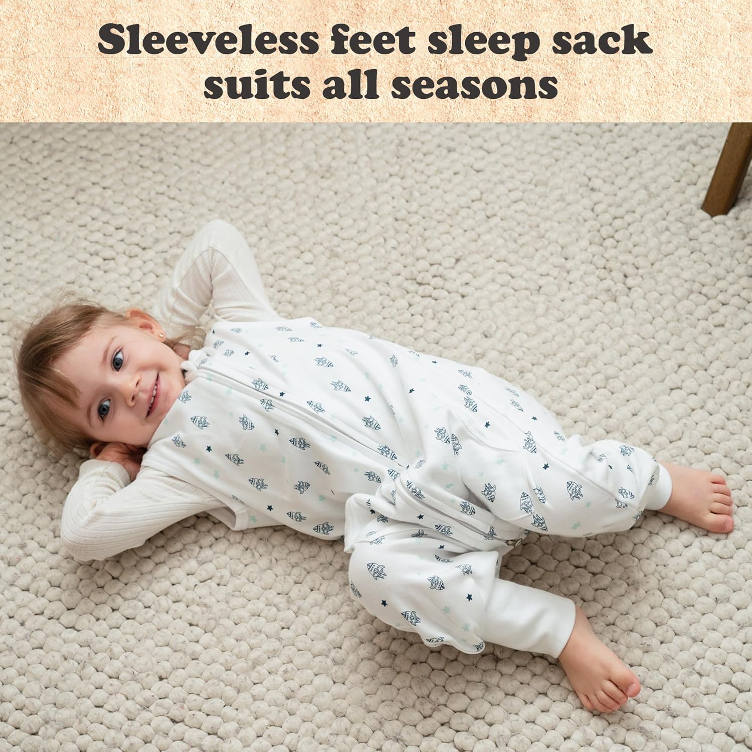 Bublo Baby Toddler Sleep Sack 2T-3T 1 Pack
