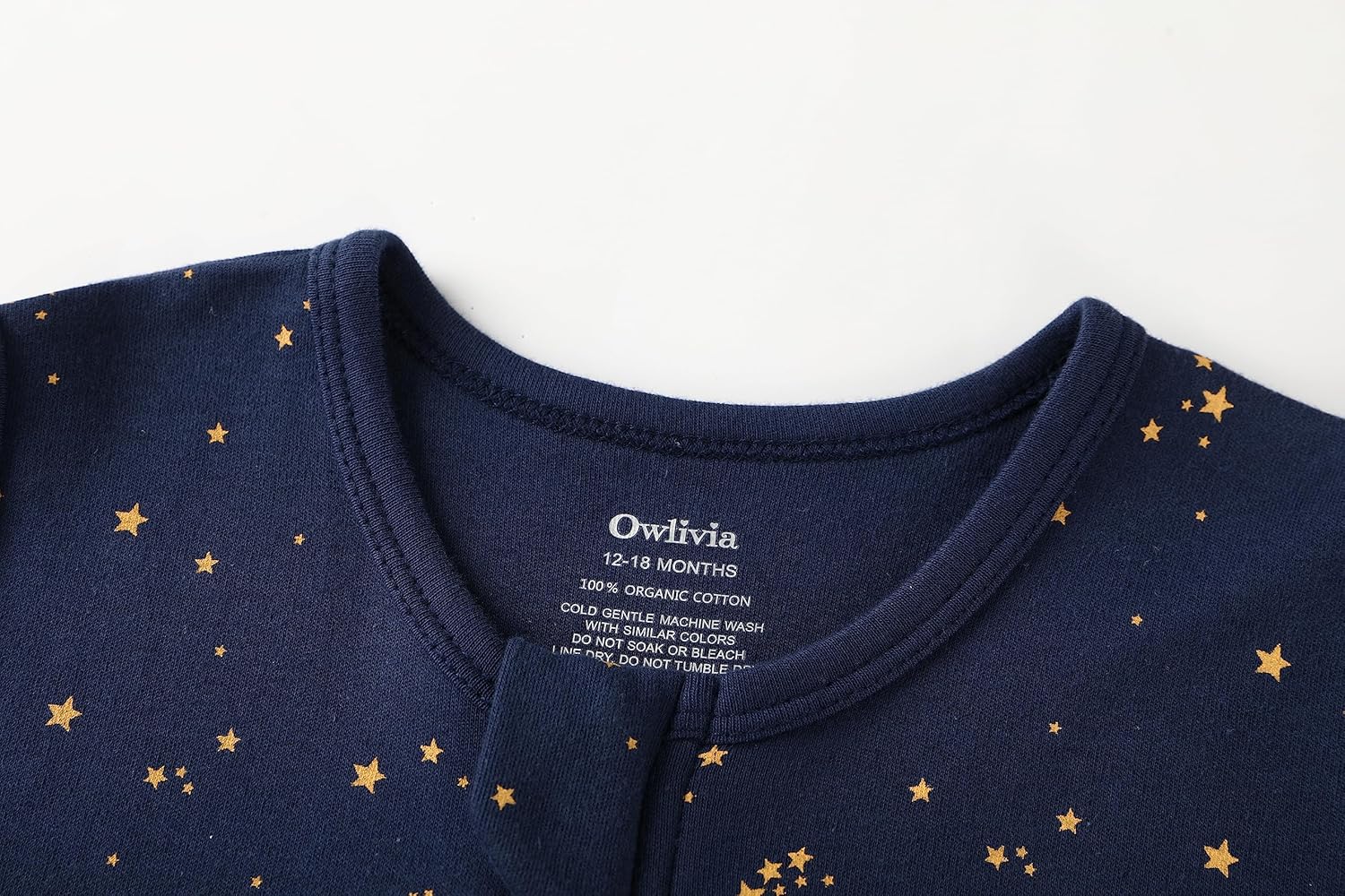 Owlivia 05tog Organic Cotton Wearable Blanket - Sleep Sack for 12-18 Months