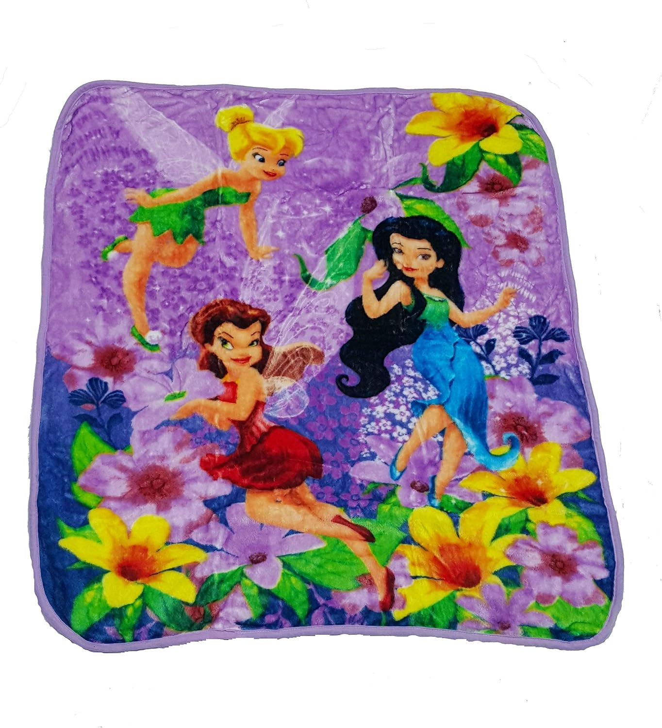 Disney Tinkerbell Crib Blanket 40x50 100 Polyester