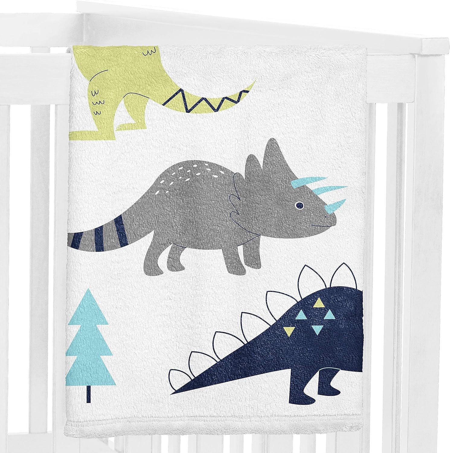Sweet Jojo Designs Dino Boy Growth Mat Blanket