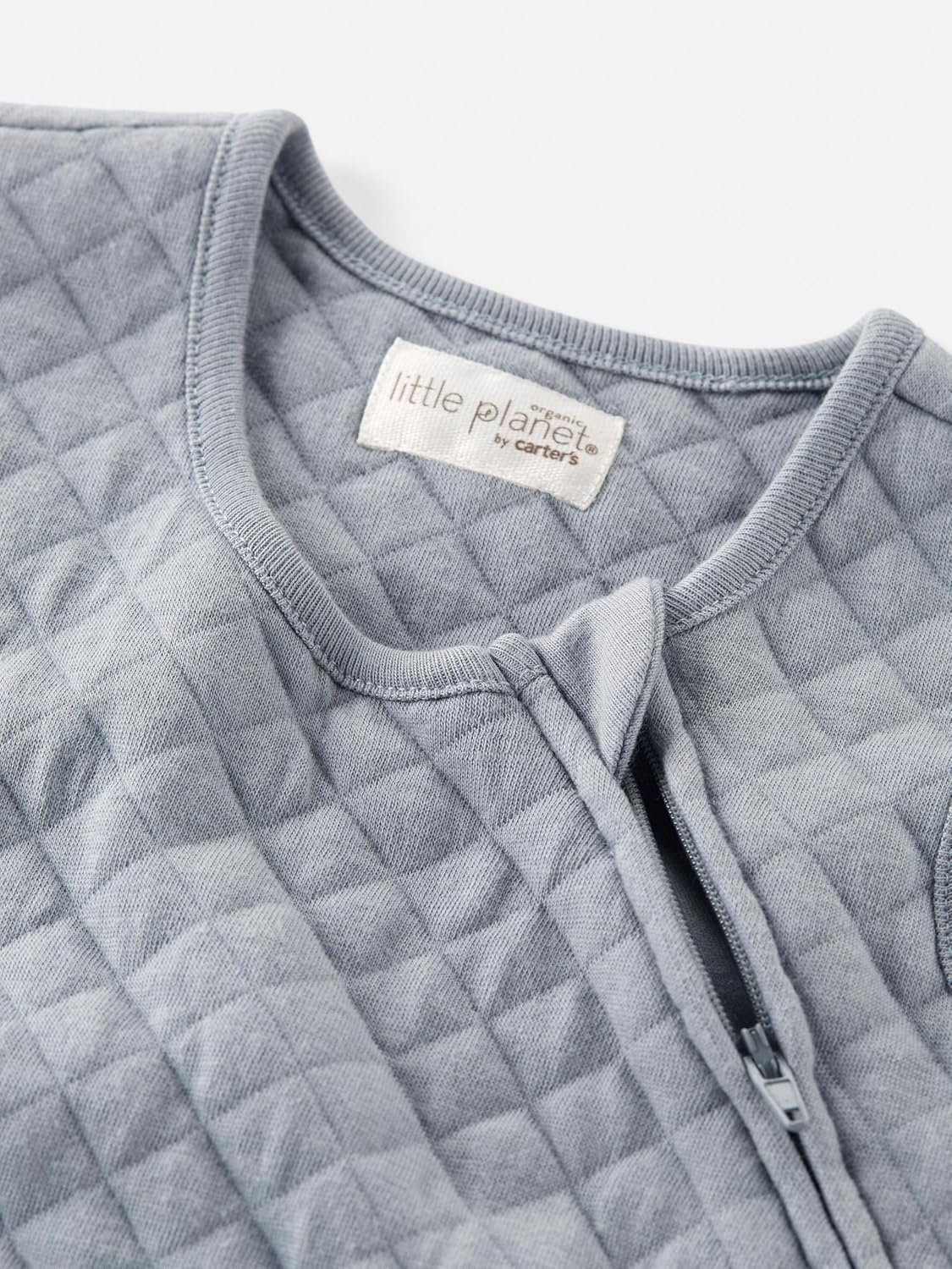 Little Planet by Carters Organic Cotton Wearable Blanket Heather Gray M