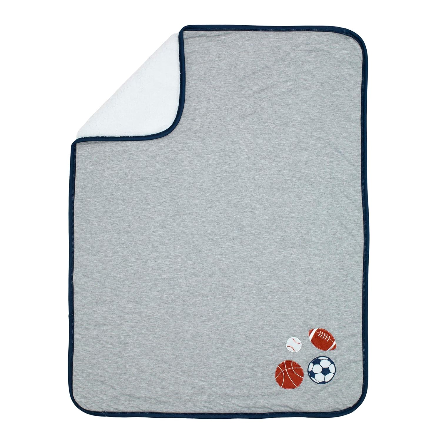Lambs Ivy Hall of Fame Sports Jersey Blanket